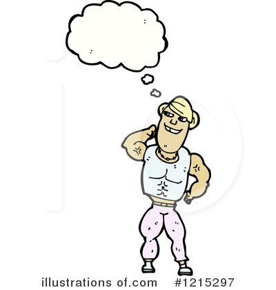 Royalty-Free (RF) Man Clipart Illustration by lineartestpilot - Stock Sample #1215297