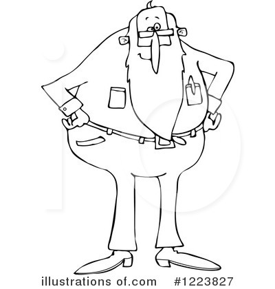 Royalty-Free (RF) Man Clipart Illustration by djart - Stock Sample #1223827