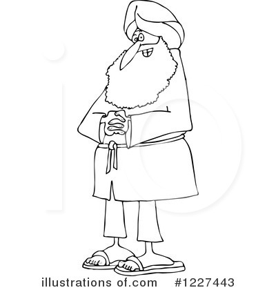 Royalty-Free (RF) Man Clipart Illustration by djart - Stock Sample #1227443