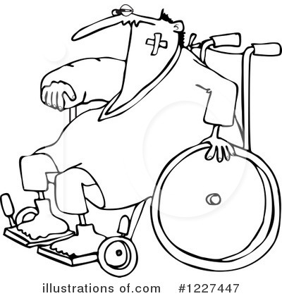 Wheelchair Clipart #1227447 by djart