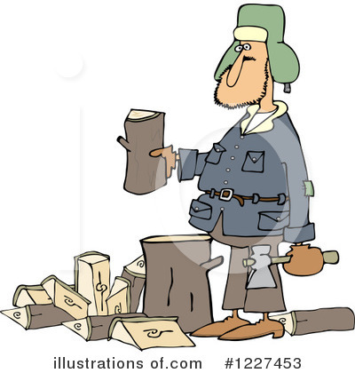 Chopping Wood Clipart #1227453 by djart