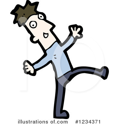 Royalty-Free (RF) Man Clipart Illustration by lineartestpilot - Stock Sample #1234371