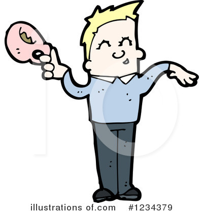 Royalty-Free (RF) Man Clipart Illustration by lineartestpilot - Stock Sample #1234379