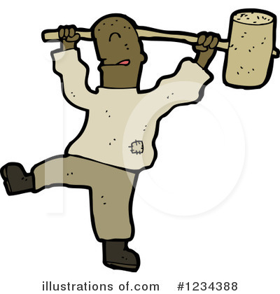 Royalty-Free (RF) Man Clipart Illustration by lineartestpilot - Stock Sample #1234388
