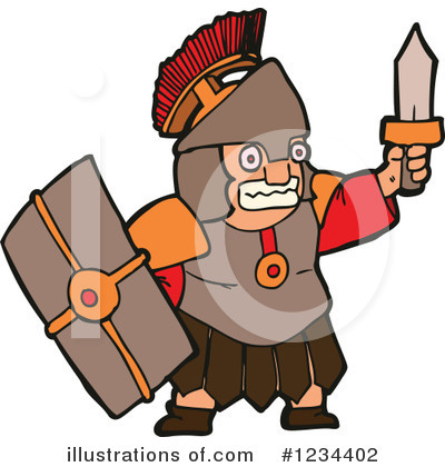 Soldier Clipart #1234402 by lineartestpilot