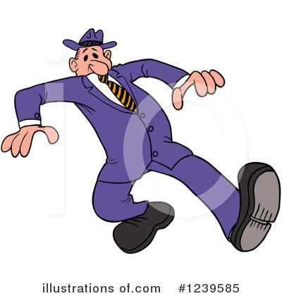 Royalty-Free (RF) Man Clipart Illustration by LaffToon - Stock Sample #1239585