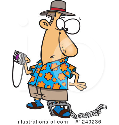 Tourists Clipart #1240236 by toonaday