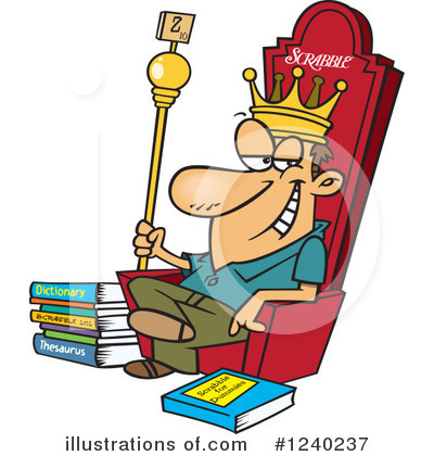Royalty-Free (RF) Man Clipart Illustration by toonaday - Stock Sample #1240237