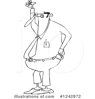 Royalty-Free (RF) Man Clipart Illustration by djart - Stock Sample #1242872
