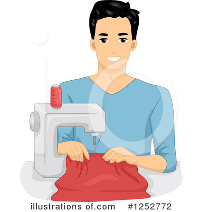 Sewing Machine Clipart #1252772 by BNP Design Studio