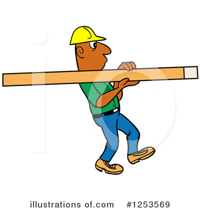 Royalty-Free (RF) Man Clipart Illustration by LaffToon - Stock Sample #1253569
