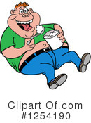 Man Clipart #1254190 by LaffToon