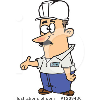 Royalty-Free (RF) Man Clipart Illustration by toonaday - Stock Sample #1269436