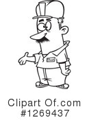 Man Clipart #1269437 by toonaday
