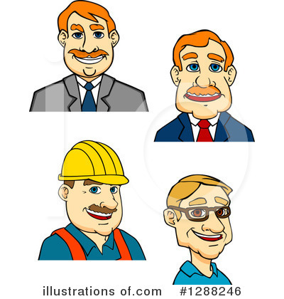 Royalty-Free (RF) Man Clipart Illustration by Vector Tradition SM - Stock Sample #1288246