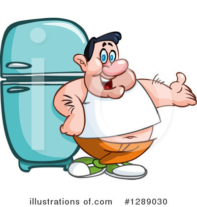 Refrigerator Clipart #1289030 by yayayoyo