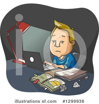 Stressed Clipart #1299936 by BNP Design Studio