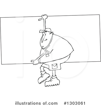 Royalty-Free (RF) Man Clipart Illustration by djart - Stock Sample #1303061