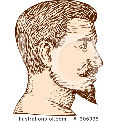 Beard Clipart #1306035 by patrimonio