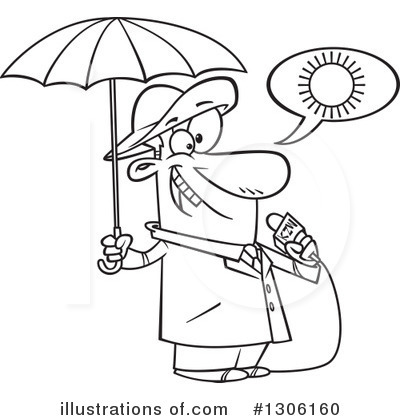 Umbrella Clipart #1306160 by toonaday