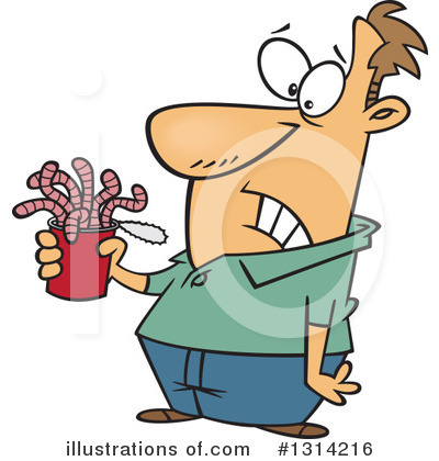 Can Of Worms Clipart #1314216 by toonaday