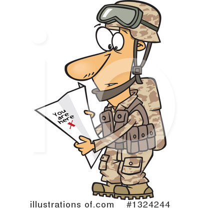 Army Clipart #1324244 by toonaday
