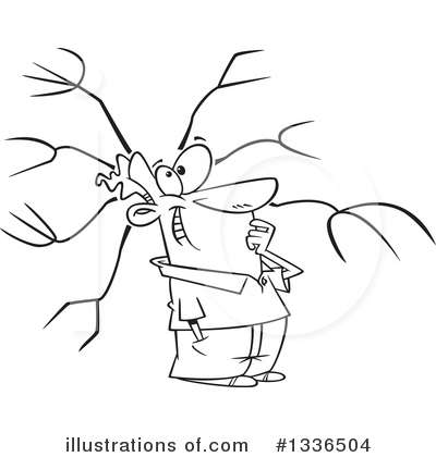 Royalty-Free (RF) Man Clipart Illustration by toonaday - Stock Sample #1336504