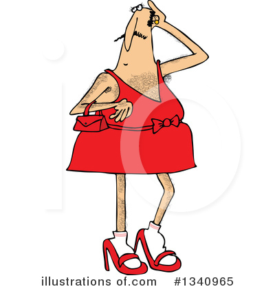 Royalty-Free (RF) Man Clipart Illustration by djart - Stock Sample #1340965