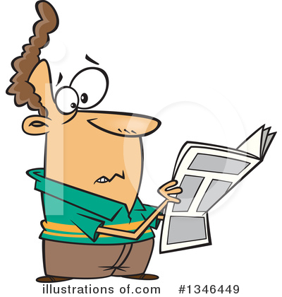 News Clipart #1346449 by toonaday
