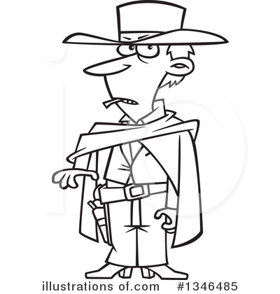 Royalty-Free (RF) Man Clipart Illustration by toonaday - Stock Sample #1346485