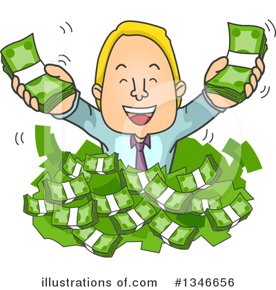 Lottery Clipart #1346656 by BNP Design Studio