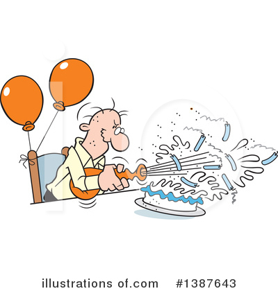 Birthday Clipart #1387643 by Johnny Sajem
