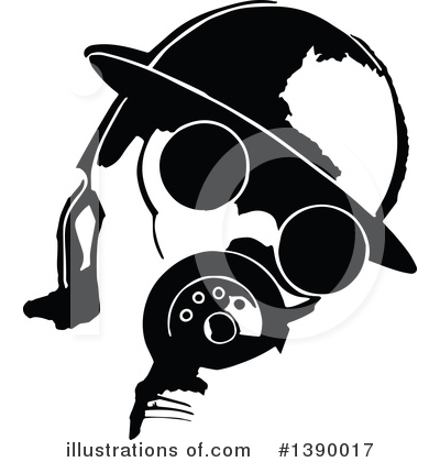 Gas Mask Clipart #1390017 by Prawny Vintage