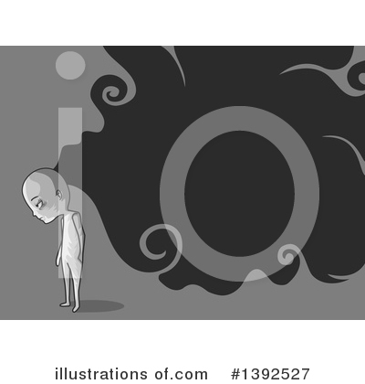 Depressed Clipart #1392527 by BNP Design Studio