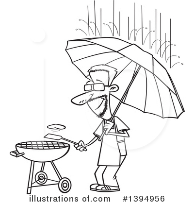 Raining Clipart #1394956 by toonaday