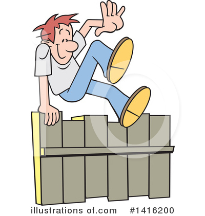 Hurdle Clipart #1416200 by Johnny Sajem