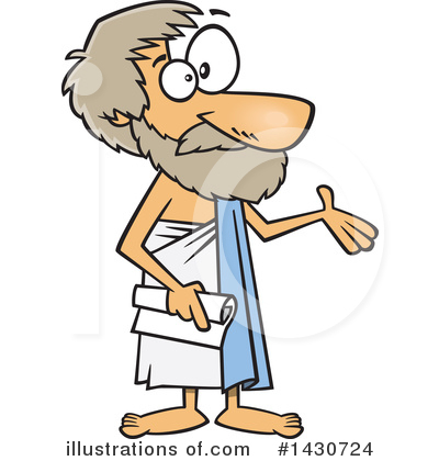 Royalty-Free (RF) Man Clipart Illustration by toonaday - Stock Sample #1430724