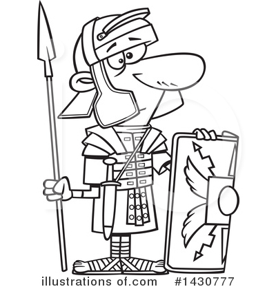 Guard Clipart #1046863 - Illustration by toonaday