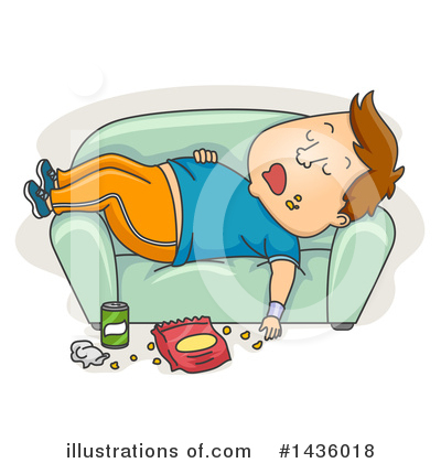 Couch Clipart #1436018 by BNP Design Studio
