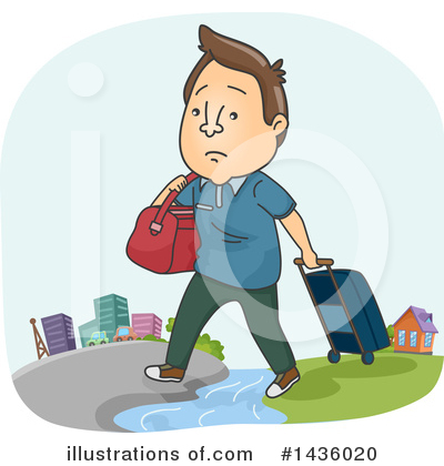 Luggage Clipart #1436020 by BNP Design Studio