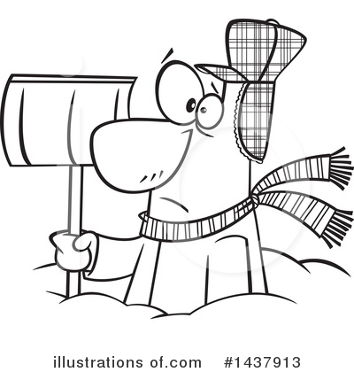 Royalty-Free (RF) Man Clipart Illustration by toonaday - Stock Sample #1437913