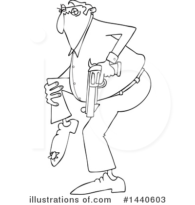 Royalty-Free (RF) Man Clipart Illustration by djart - Stock Sample #1440603