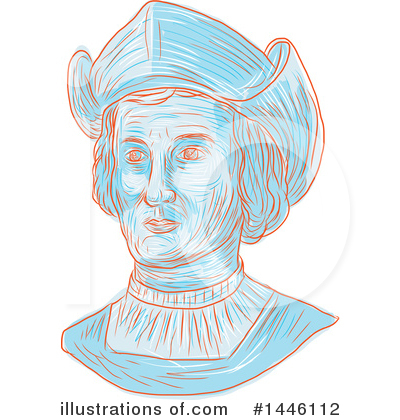 Christopher Columbus Clipart #1446112 by patrimonio