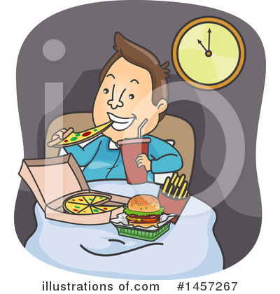 Junk Food Clipart #1457267 by BNP Design Studio