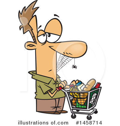 Grocery Store Clipart #1458714 by toonaday