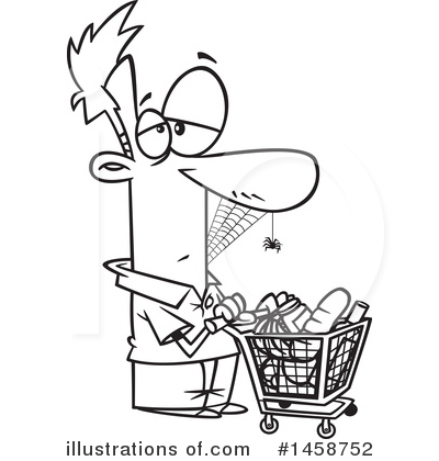 Groceries Clipart #1458752 by toonaday