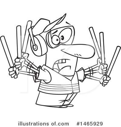 Royalty-Free (RF) Man Clipart Illustration by toonaday - Stock Sample #1465929