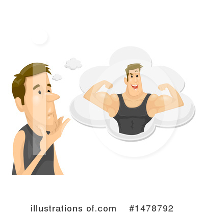 Daydreaming Clipart #1478792 by BNP Design Studio