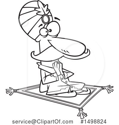 Royalty-Free (RF) Man Clipart Illustration by toonaday - Stock Sample #1498824