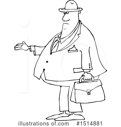 Royalty-Free (RF) Man Clipart Illustration by djart - Stock Sample #1514881